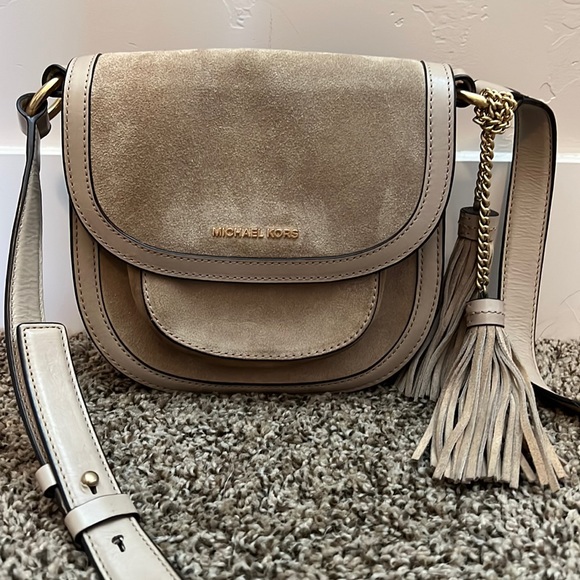 MICHAEL Michael Kors Handbags - Suede Michael Kors Crossbody